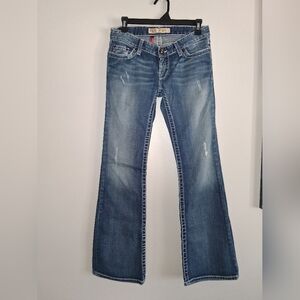 BKE Stella Women's Medium Blue Flared Jeans